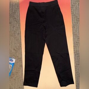 OGL tapered leg work pants in medium black